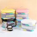 Waterproof Transparent Travel Cosmetic Zipper Storage Bag for Women Toiletry Organizer Bag Medicine Box Baby Travel Bag Organizer Pouch Hanging Bag. 