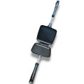 Grill Pan Mini Non Stick Pan,Double Non stick Frypan Panini Maker Pan, Bread Presser. 