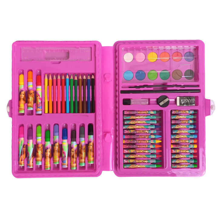 Ultimate 68-Piece Kids' Coloring Set/Gift Pack – Includes Markers, Colors, Crayons, and Water Paint