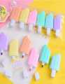 Fancy Highlighter Set - 6Pcs Cute Cartoon Ice Cream Design - Highlighter for girls and boys - Perfect for Students - School & Office Stationery - Vibrant Colors for Drawing & Focus. 