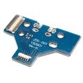 2 Sets For Playstation 4 For PS4 Controller Replacement Parts With 14 Pin Cable USB Charg Port Socket Board JDS-001. 