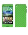 HTC Desire 816  Carbon Fiber Texture Mobile Skin - Green. 
