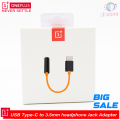 Original Oneplus Earphone Jack Adapter Type-C To 3.5mm Headphone Connector Headphones Jack Converter Audio Adapter for OnePlus Nord CE/ 10 Pro/ 9 Pro/ 9/ 9R/ Nord/ 8 Pro/ 8T/ 8/ 7T Pro/ 7T/ 7T Pro/ 7 Pro/ 6T/ 6 (3.5MM Jack). 