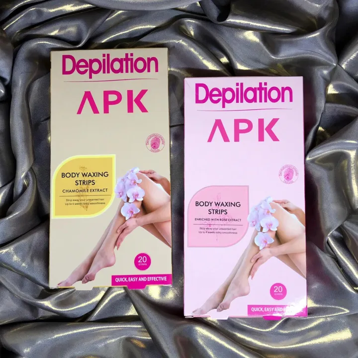 APK%20Depilation%20Quick%20Easy%20&%20Effective%20Body%20Waxing%20Strips%20(10%20Strips)%20No.98(B)%20-%20Image%203