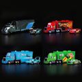 【Simple 3C】Disney Pixar Cars 3 Lightning Mcqueen Jacson Storm Diecast Mack Truck  Car Toy Car for Boys. 