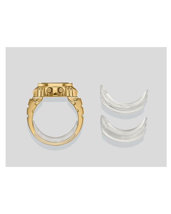 Casio%20Ring%20Watch%20Mens/Womens%20Gold%20Ion%20Plated%20Stainless%20Steel%20Case%20Square%20Digital%20Stop%20Watch,%20Alarm,%20Dual%20Time,%20Calendar,%20Multi-Function%20Gold%20Stainless%20Steel%20Bracelet%20Watch-CRW-001G-9DR%20-%20Image%204