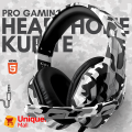 PRO - II RGB Gaming Headphones with Mic for Gaming PC Pubg Mobile PS4 Laptop - 360 Surround Sound Super Bass Vibration Over the Ear Wired Head Phones Gaming Headset with Noise Cancelling Micophone - By Unique Mall. 