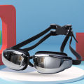 Goggles with Nose Pads Uni Underwater Swimming Glasses. 