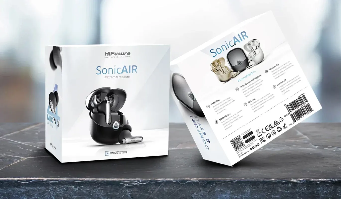 HiFuture SonicAIR 4 Mic ENC Wireless Earbuds description image 8