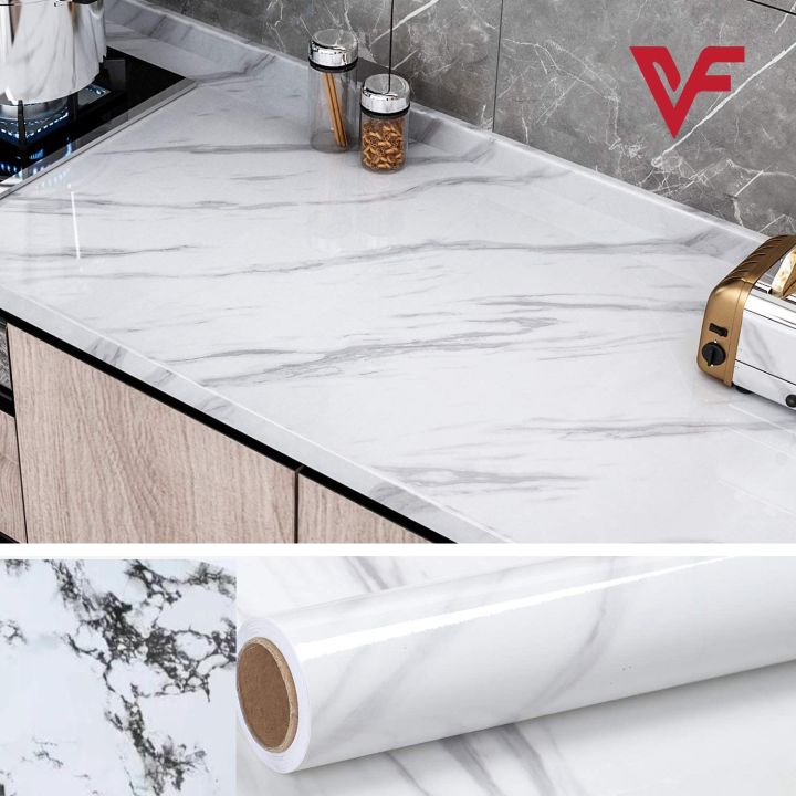 Self%20Adhesive%20Marble%20Design%20Furniture%20Stickers%20PVC%20Wallpaper%20Cabinets%20Gloss%20Film%20Vinyl%2060x200%20cm%20Marble%20Wall%20Sticker%20Sheet%20-%20Image%207