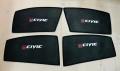 Side Window Curtains Sun shades Honda Civic Rebirth 2012-2015. 