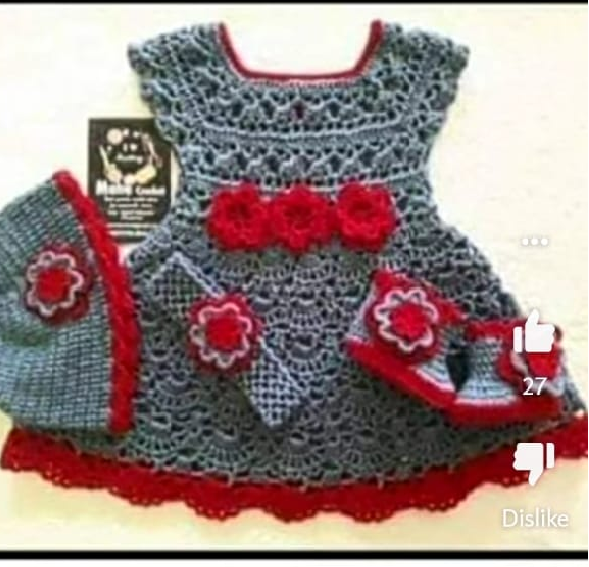 Woolen%20Baby%20Frock,%20Crochet%20Frock%20Full%20Set%20-%20Image%202