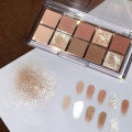 DIKALU 10 Color Matte Glitter Eyeshadow Palette Waterproof Long-lasting Eyeshadow Pigment Shimmer Makeup. 