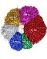 Cheerleading Pom Poms - 6Pcs - Multicolor. 