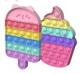 Candy and Ice Cream Fidget Pop It Toy - Learning and Educational for Girls and Boys - Adults Toys Stress Relief Pop Pits Toys - Kid Fidgets Poppet A R779 POPP. 