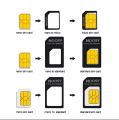 Noosy 4 in 1 Sim Card Adapter Kits with Nano Sim Adapter and Micro Sim Adapter with Ejector Pin Key | Buy 1 Get 1 Free |Abbasi accessories Zone. 