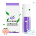 V34 Smile Kit Purple Whitening Toothpaste Remove Stains Reduce Yellowing Care For Teeth Gums Fresh Breath Brightening Teeth 30ml. 