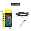 Sensor Headlamp COB Led Headlight Rechargeable Head Flashlight 18650 Built-In Battery Outdoor Fishing Camping Head Torch Lantern. 