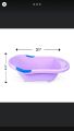 Baby Bath tub with Grip base (Blue/Pink/Skin). 