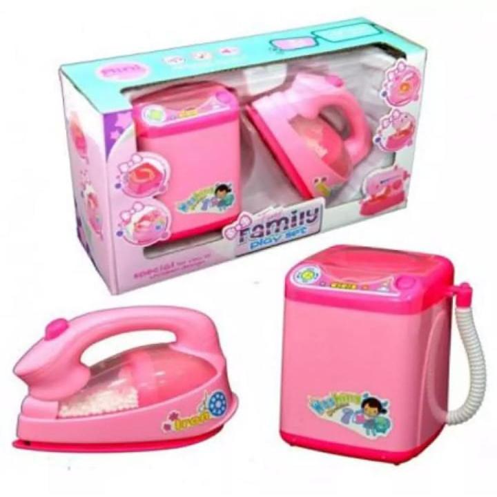 Beautifull Battery Operated Home Appliances Set Pretend Play Set For Kids Y1038