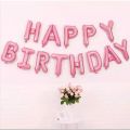 Amazing Pink Birthday Theme Set 1 Pcs Pink Birthday Foil 1 Pcs Foil Curtain 30 Pcs Balloons5 Pcs Confetti Balloons Birthday Party With Foil Stars Balloons  Set-Beautiful Birthday. 