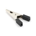 5Pcs 50mm Plastic Durable Handle Test Probe Metal Alligator Clips with Screw Encounter. 