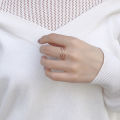 Wholesale 925 Sterling SIlver Pure Simple Slim Ring Small Finger Ring For Girls And Women. 