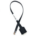 DB9 Serial Male to RJ50 Plug Flat Cable 1.6 Feet. 