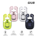Wireless Earbuds Air 31 AirPods EARBUDS - Crystal Silicon Case Bluetooth Wireless Earbuds Sport Headset with 10m Transmission and Built-in Microphone Compatible with All Bluetooth Smart Devices. 