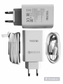 Tecno Original Charger With Original Tecno ,Micro usb Cable Gives Super Fast Charging Experience To All Tecno Mobile Phones. 