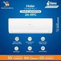 Haier 2 Ton DC Inverter Split AC - Model 24HFC - UPS Enabled - Self Cleaning - Long Air Throw - 10 Years Compressor Warranty - Free Installation. 