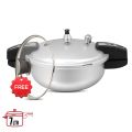 SK 7 Liter Zircon 2 in 1 Karahi Pressure Cooker with Free Glass Lid. 
