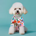 1PC Pet Clothing Dog Spring/Summer/Autumn Thin Color Bubble Coat Shirt Homewear With Drawstring Buckle For Small Medium Dogs. 