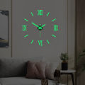 New Acrylic light, Night Clock/ DIY 3D Clocks Night Luminous Large Wall Clock | Glow at Dark Living Room Antique Style Creative Wall Clocks - Glow in the Night Wooden Wall Clock by alhafizwalls. 
