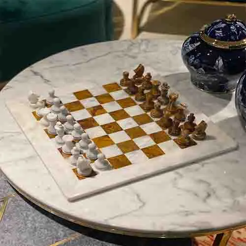 "Premium%20Chess%20Board:%20Ideal%20for%20Game%20Playing%20and%20Elegant%20Home%20Decoration"%20-%20Image%202