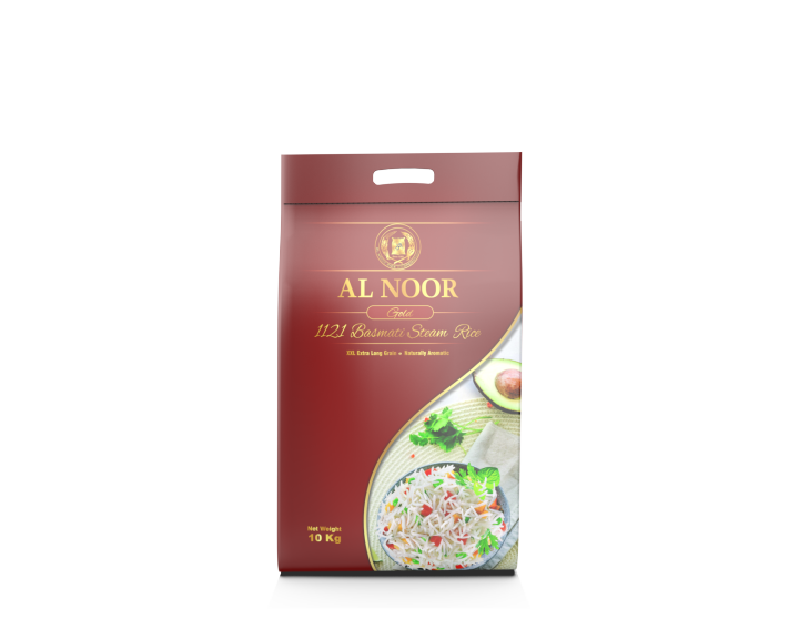 AL NOOR GOLD 1121 BASMATI STEAM RICE 10KG | Daraz.pk