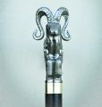 Outdoor walking stick with an ancient guy made of thick aluminum Elegant Stick Walking Stick: Vintage Walking Stick, Cane, and Knob Walking Stick.. 