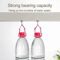 CUANFEN 10 Pack Gravity Hook Strong Magnetic Hook Key Holder for Wall Multipurpose Storage Hooks Coat Cup Hanger Magnet Home Garden. 