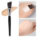 Face Makeup Brushes For Foundation Concealers BB Cream Ultra Thin Flat Oblique Shaped Soft Fibers Make Up Brush Cosmetics Tools Foundation Brush Contour Brush. 
