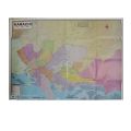 Karachi Map size 28inch x 40inch. 