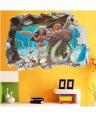 Wall Stickers Cartoon Movie Moana Maui Vaiana Wall Sticker for Girls Room.. 