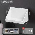 Simple mirror cabinet storage box, toilet, bathroom, sink, wall-hung non-perforated cosmetics, lipstick, oblique finishing box. 