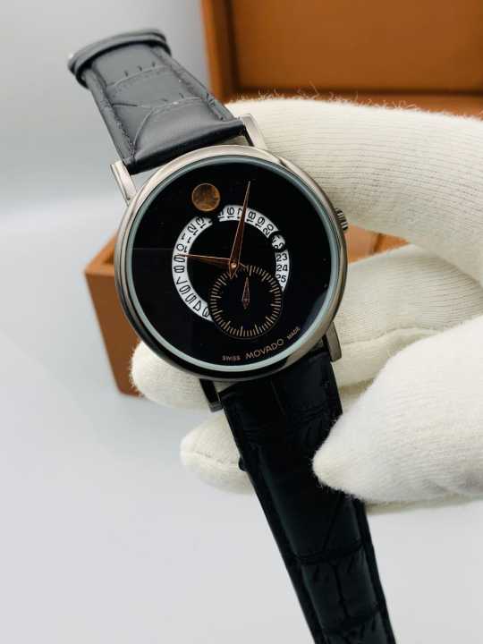 ⌚️ Gent's Lather Strep Watch: Timeless Elegance for Every Occasion 🕴️💼 ...