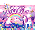 Unicorn Fancy Backdrop Unicorn Theme Fancy Panaflex Unicorn Birthday Party Banner Code 6. 