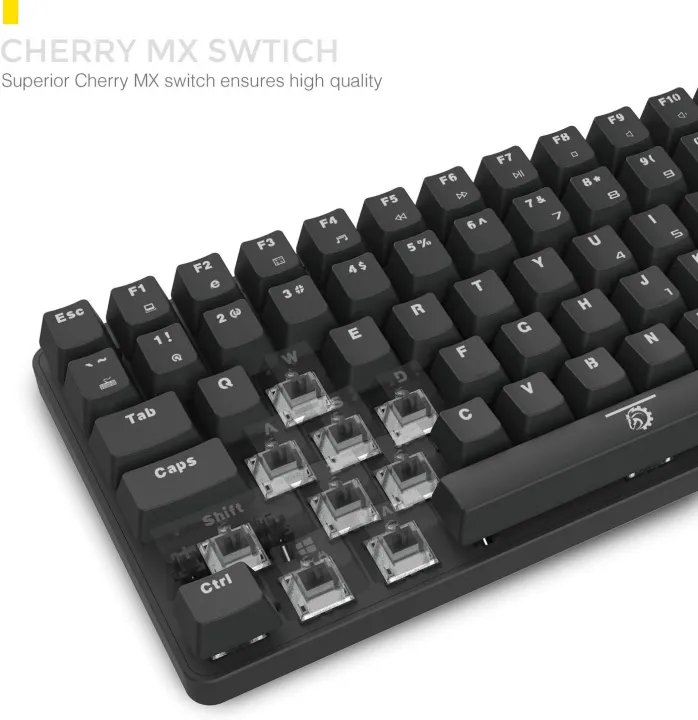 DR%C3%88V%C3%94%20Excalibur%20Cherry%20MX%20Black%20TKL%2084%20Key%20Mechanical%20Gaming%20Keyboard%20Full%20Metal%20USB%20Wired%20with%20Susp%C3%A8nd%C3%A8d%20Keycap%20Black%20-%20Image%204