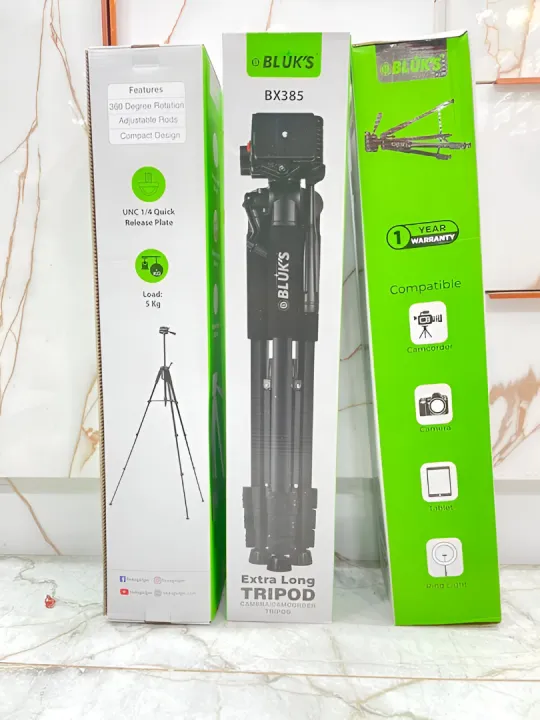 BLUKS%20BX-385%20-%20360%20Tripod%20-%20Long%20CamCorder%20TriPod%20Stand%20-%20Image%203