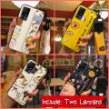 cell phone case Anti-dust Phone Case For TCL 40XL/40T/T608D/Lively Jitterbug Smart4 phone protector Wristband Cute ring. 