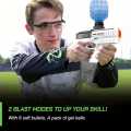 Soft Bullet Gun Toy Set for Kids - High-Quality Toy 2 IN 1 Gun with 6 Nerf Bullets, Gel Ball Blaster Toy, and 500 Orbeez Dry Water Balls - Nerf Toy gun -Best Toys Gift For Kids / Boys. 