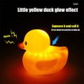 Bike Lights Front Duck With Helmet Pendant Small Yellow Duck Road Bike Helmet Riding Bike Accessories With Lights Decoration. 