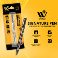 WBM Signature Ball Pen - Black Pointer. 
